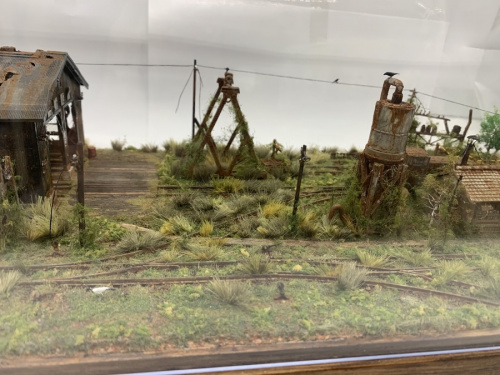 ジオラマの完成品