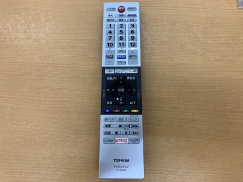 4K液晶テレビのTOSHIBA