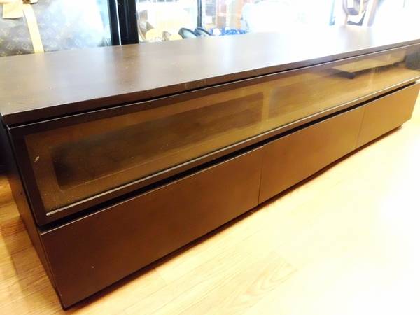 【トレファク神戸南店】KEYUCAのテレビボードです!【取りに来られる方限定】 KEYUCA（ケユカ）】格子柄のテレビボード（マライカⅡ 110cm）が入荷