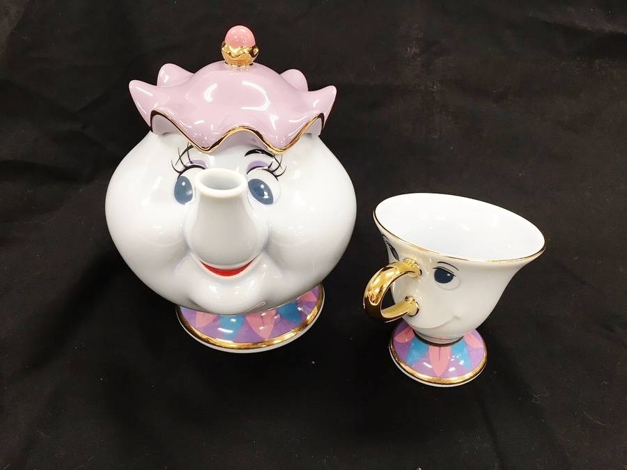 ポット夫人とチップのティーポットセットが買取入荷いたしました