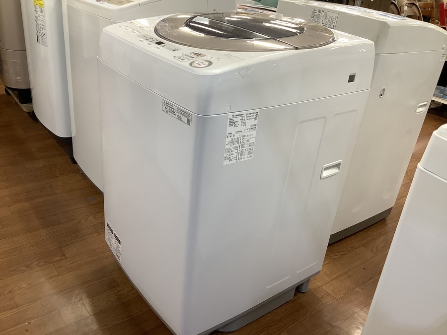 2019年製】SHARP(シャープ)の7.0kg全自動洗濯機が入荷致しました 