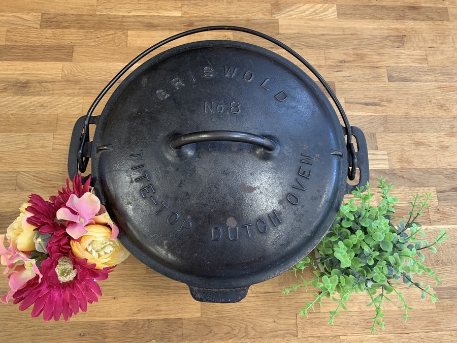 『4年保証』 希少！GRISWOLD(グリスウォールド）のダッチオーブンを買取入荷 ダッチオーブン