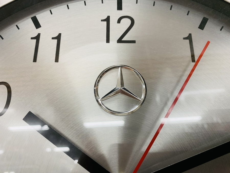 新品 Mercedes-Benz 掛時計 ウォールクロック ノベルティ ベンツ 新品 Mercedes-Benz 掛時計 ウォールクロック ノベルティ ベンツ