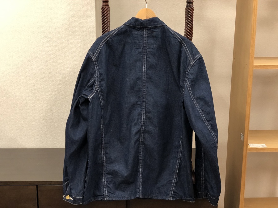 金のハート型ボタンが魅力的！TCB JEANSのデニムジャケットが買取入荷