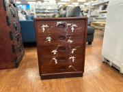 立体感！！螺鈿細工のアクセサリーチェストが入荷いたしました