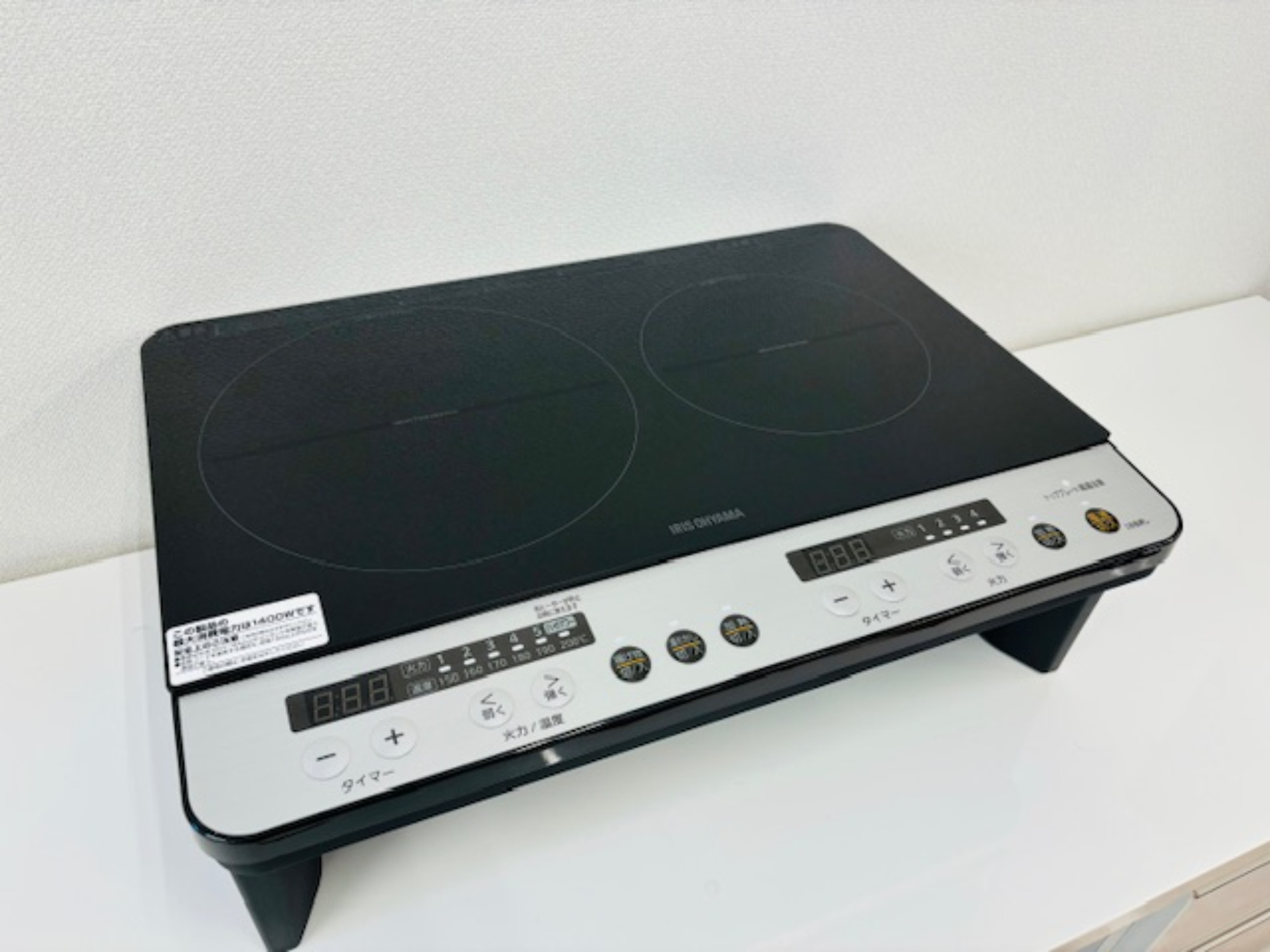 【トレファク神戸新長田】IRIS OHYAMAの2018年製IHコンロです！【取りに来れる方限定】 手入れもらくらく！IRIS OHYAMA（アイリスオーヤマ）2口IHコンロ買取