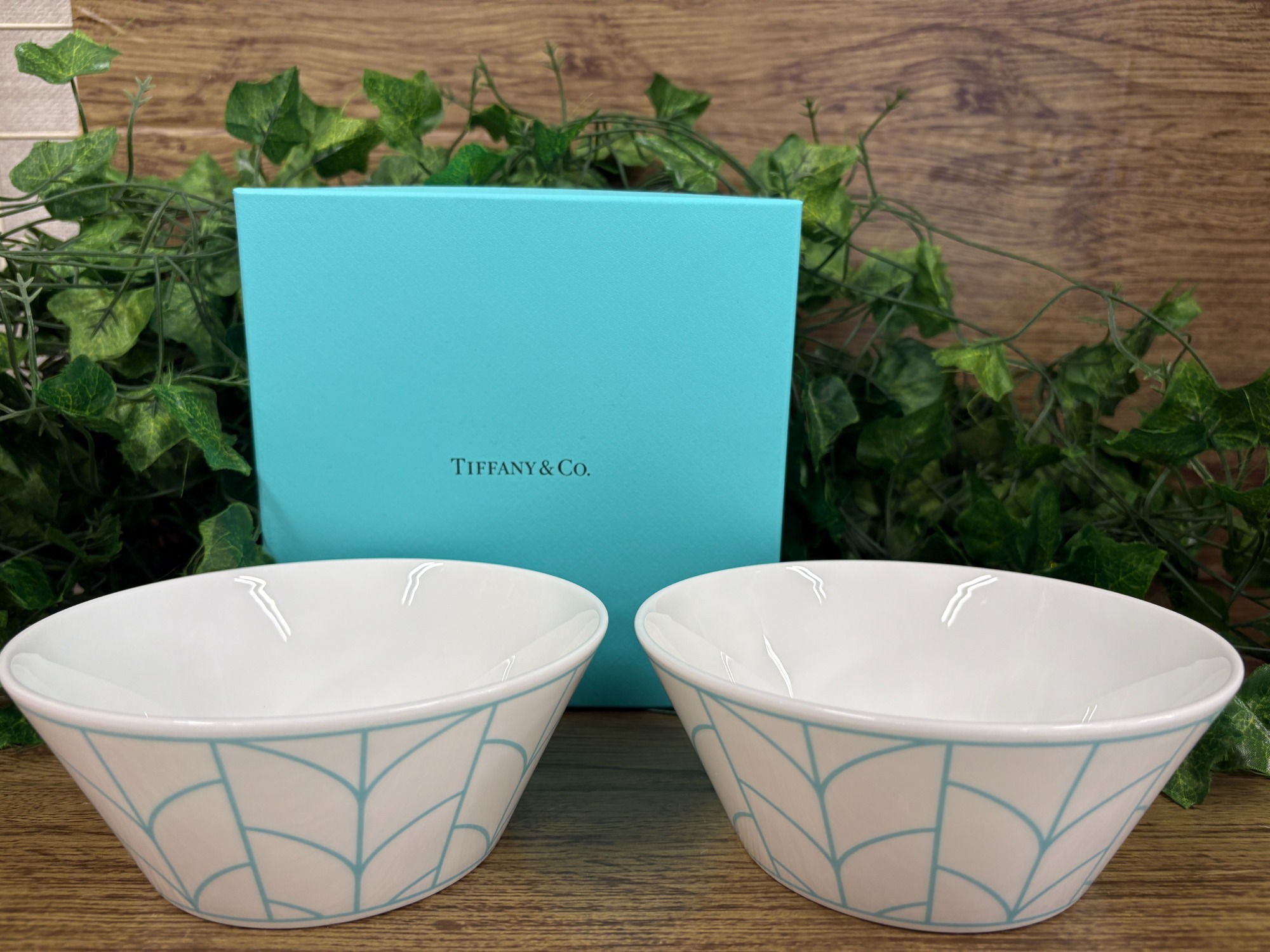 Tiffany＆CO.(ティファニーアンドコー)の40周年記念のペアボウルのご