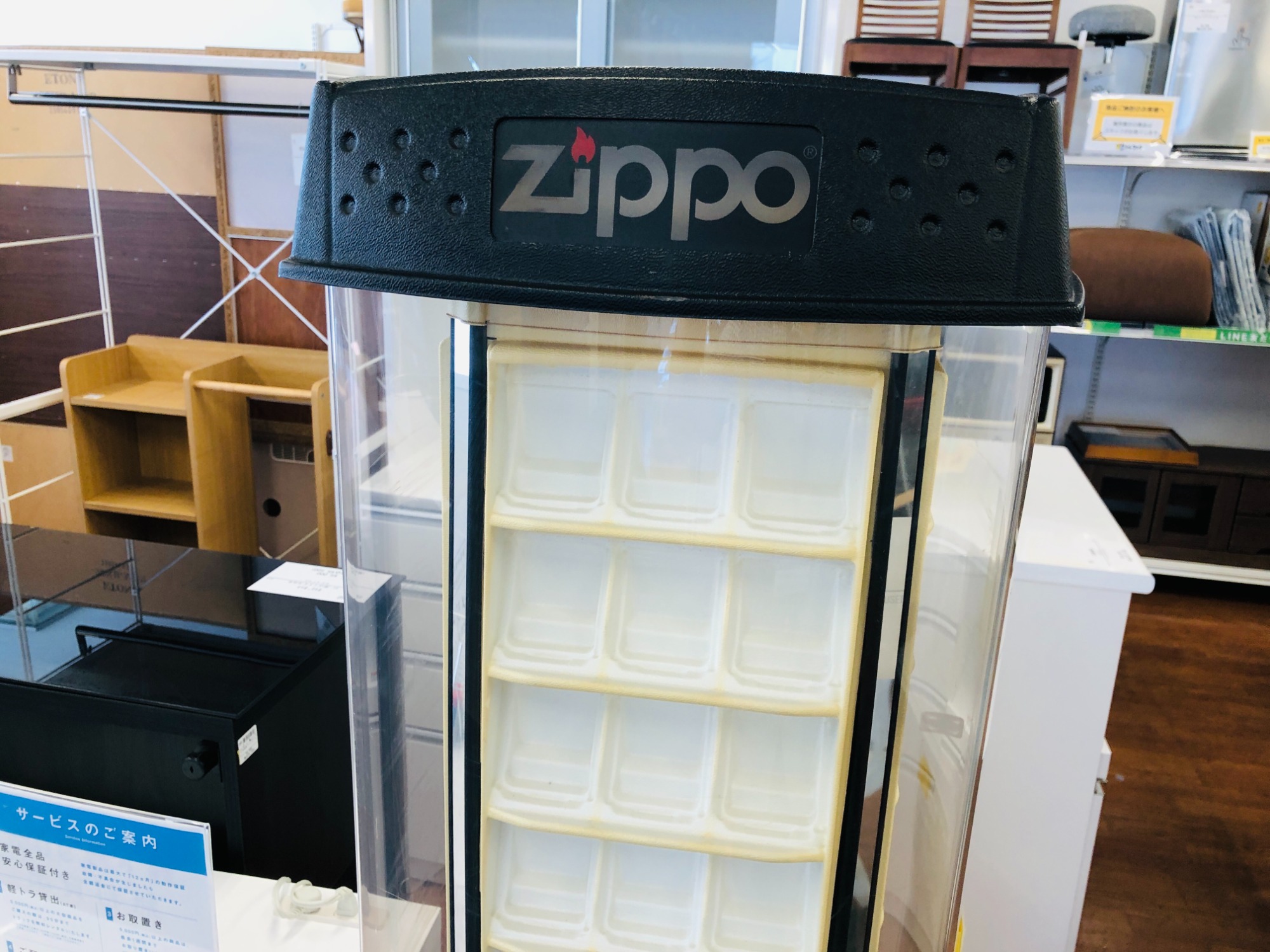 ジッポー　zippo ディスプレイケース Zippo ジッポー ディスプレイケース アクリルブロック 観賞用