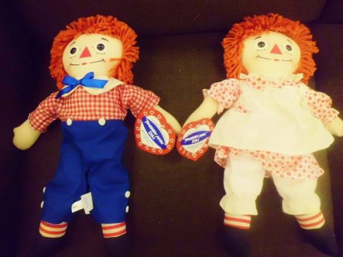 ドールのRaggedy Ann & Andy