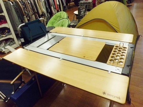 アウトドアのキャンプ用品