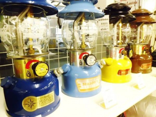 アウトドアのキャンプ用品