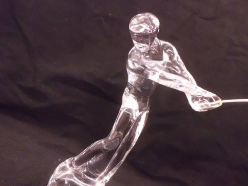 Baccarat バカラ ゴルフ セントアンドリュース フィギュリン 箱付 Baccarat バカラ ゴルフ セントアンドリュース フィギュリン 箱