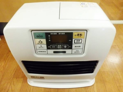 季節家電の石油ファンヒーター