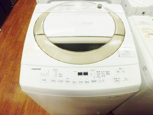 洗濯機のTOSHIBA