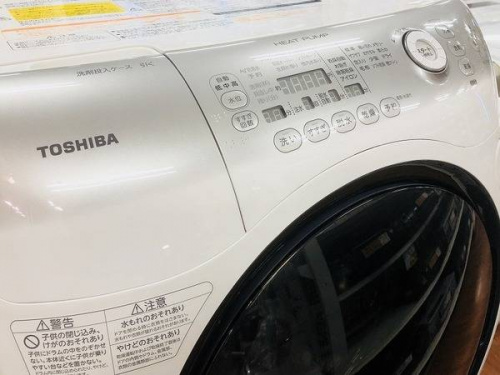 ドラム式洗濯乾燥機のTOSHIBA