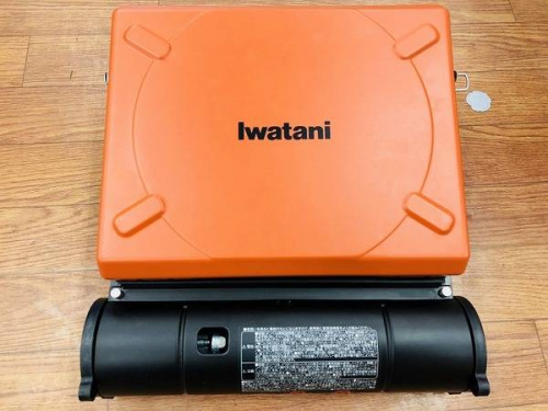 バーベキュー用品のカセットコンロ