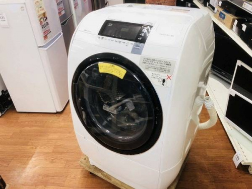 生活家電のドラム式洗濯乾燥機