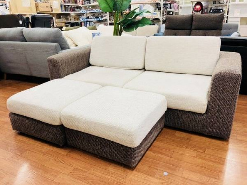 家具・インテリアの3人掛けソファー