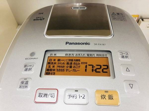 炊飯器のPanasonic