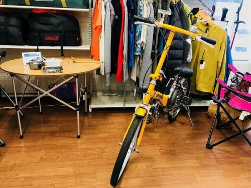 自転車の折りたたみ自転車