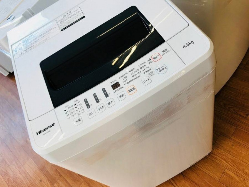 生活家電の洗濯機