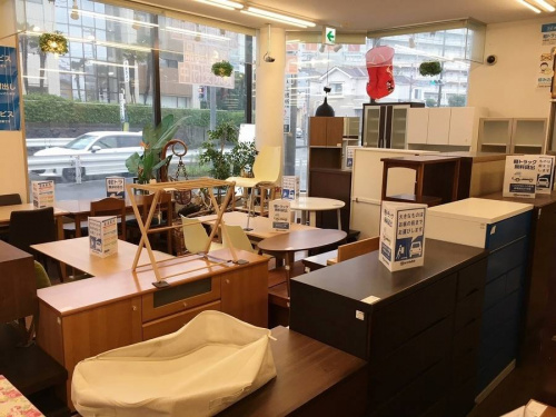 鎌倉　家具のダンスミラー
