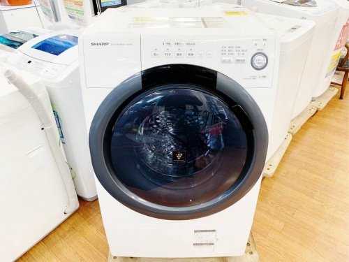 生活家電の洗濯乾燥機