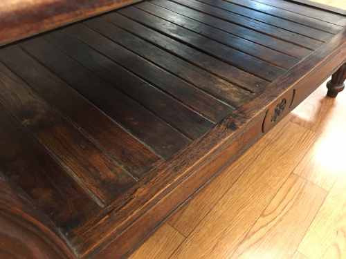 鎌倉　家具のマホガニーテーブル