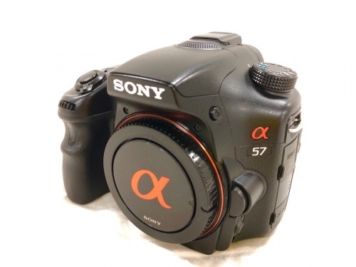 一眼レフカメラのαシリーズ