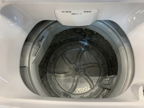 中古洗濯機の新生活　家電
