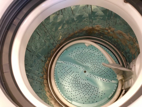 中古洗濯機の新生活　家電
