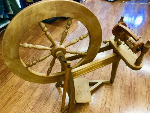 糸車のインテリア