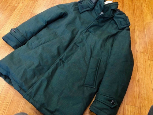 メンズファッションのダウンコート