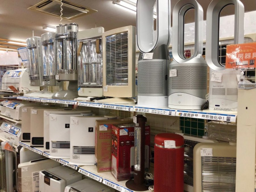 生活家電の冬物家電買取強化中