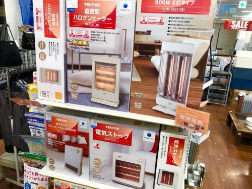 冬物家電買取強化中の白モノ家電