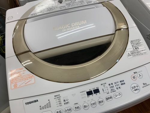 生活家電の洗濯機