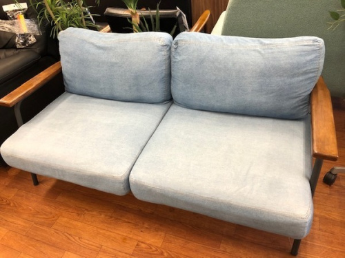 ソファーの2人掛けソファー