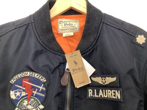 MA-1 ボンバージャケットのPOLO RALPH LAUREN ポロラルフローレン