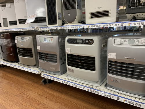 ストーブの暖房家電