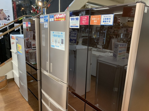 冷蔵庫の中古　家電