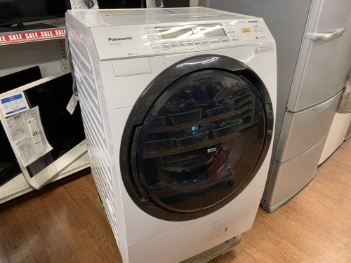 生活家電のドラム式洗濯乾燥機