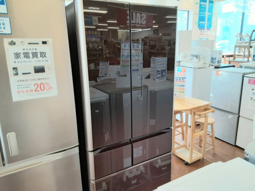 キッチン家電の冷蔵庫