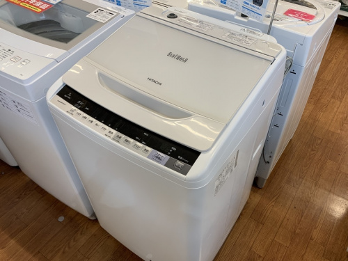 生活家電の全自動洗濯機