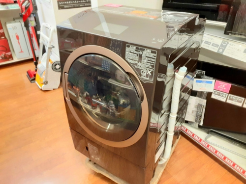 生活家電のドラム式洗濯機