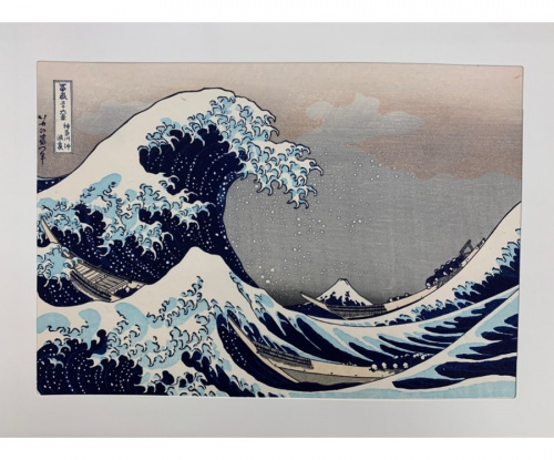 インテリアの浮世絵