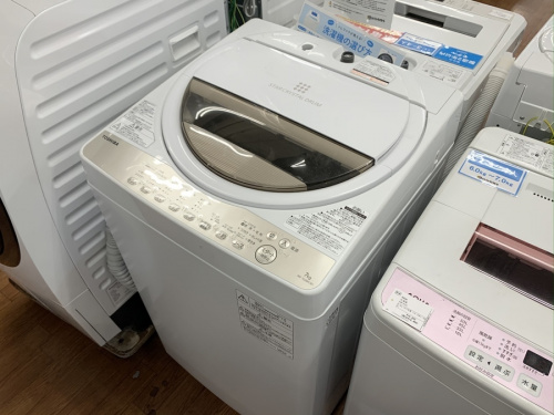 生活家電の洗濯機