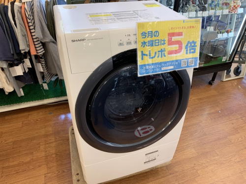 生活家電の洗濯機