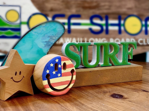 雑貨のサーフボード