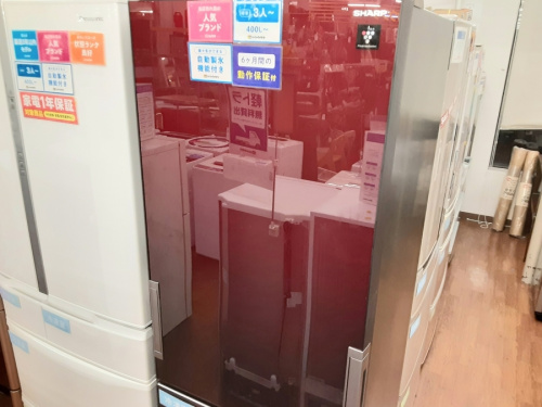 生活家電の冷蔵庫