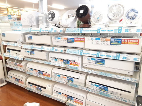 生活家電のエアコン